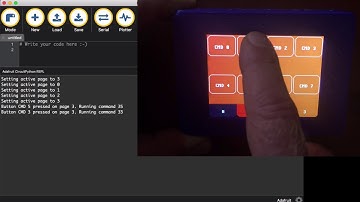 PyPortal Tabbed HMI Controller - No Audio