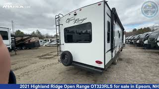 Stunning 2021 Highland Ridge Open Range Travel Trailer RV For Sale in Epsom, NH | RVUSA.com