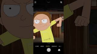 Morty spars kung fu style with old Rick 🥋 #shorts #rickandmorty