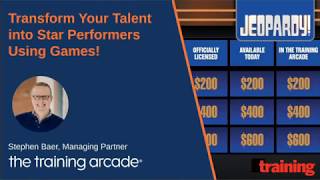 The Game Agency: Transform Your Talent Into Star Performers Using Games Webinar