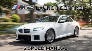HOW TO BMW - 6 SPEED MANUAL G87 BMW M2 LAUNCH CONTROL #bmw #m2 #g87 