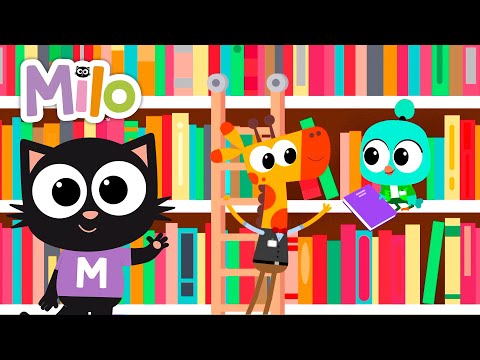 Ideas para celebrar el DÍA DEL LIBRO con MILO 📖💖 | Milo, el gato #dibujos #niños