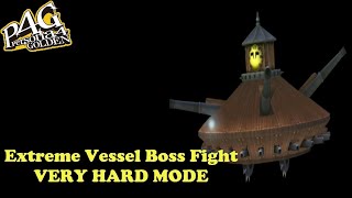 Persona 4 Golden PC | Extreme Vessel Boss Fight VERY HARD MODE