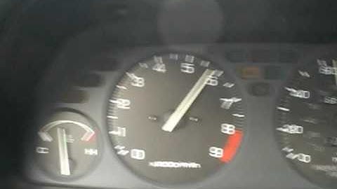 1992 Acura INTEGRA GSR DB2 B17A1 from 65-80mph 3rd gear VTEC