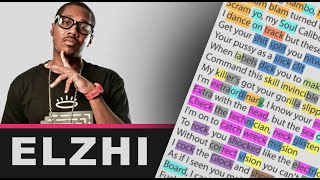 Elzhi - The World Is Yours - Verse 1 - Lyrics Rhymes Highlighted 164
