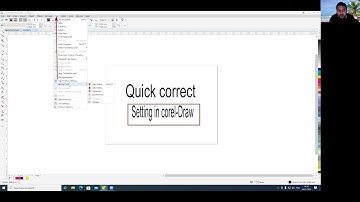 Quick-Correct language setting in Corel-Draw x7
