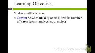 Dimensional analysis atoms to grams
