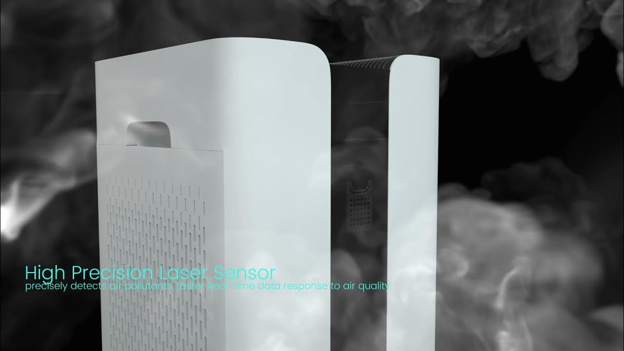 Cleanforce mega 1000 air purifier for home large room, the most