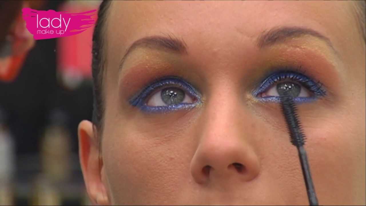 Lady Make Up Turchese e Oro