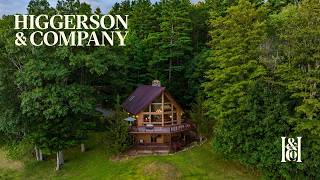 A Dramatic A-Frame Retreat on 10 Private Acres | 132 Loveland Hill Rd, Hartford VT