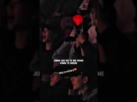 StrayKids And Jennie Vibing To SHEESH StrayKids Babymonster Jennie 