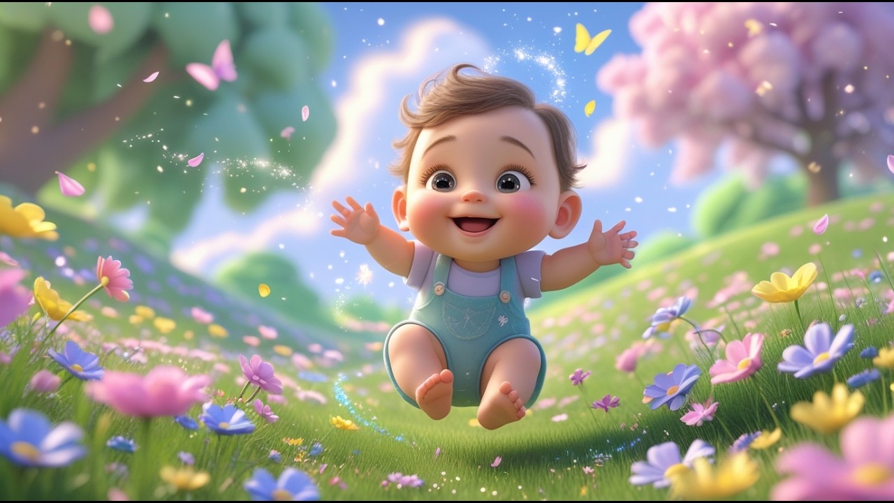 17 Baby in the Blossom Fairy Meadow 🌸🧚 | Learn Flowers & Colors for Kids | Fun Preschool Learning