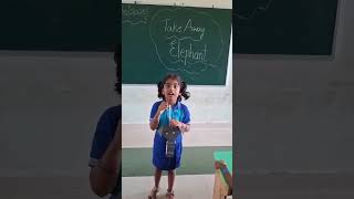 Elephant Take Away" activity for kids