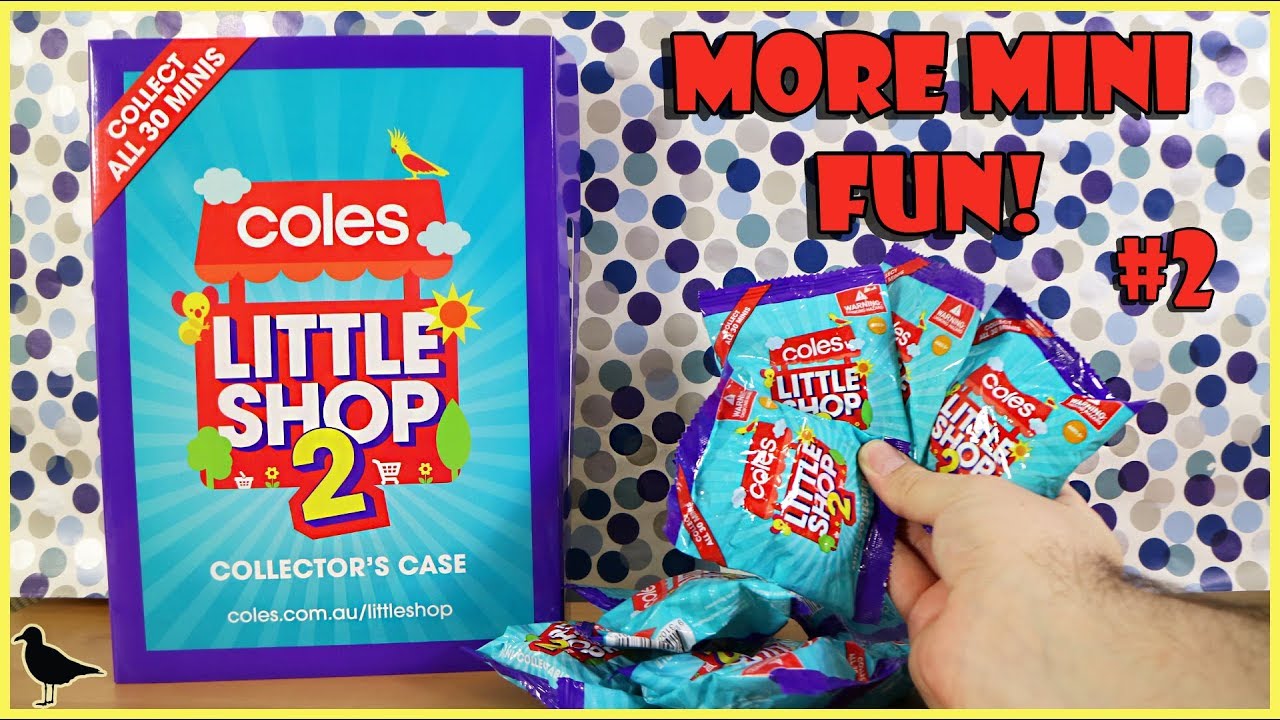 Coles コールズ LITTLE SHOP ミニチュアノベルティグッズ Coles コールズ LITTLE SHOP ミニチュアノベルティグッズ