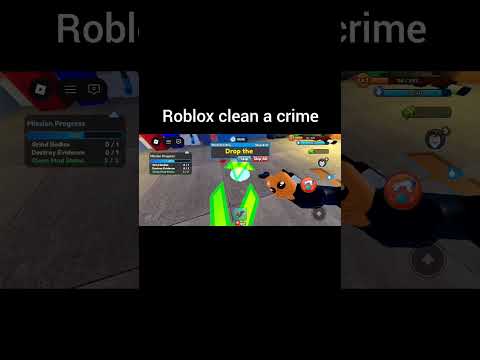 Roblox clean a crime