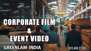 Corporate Video Event Greenlam India Skylark Studio