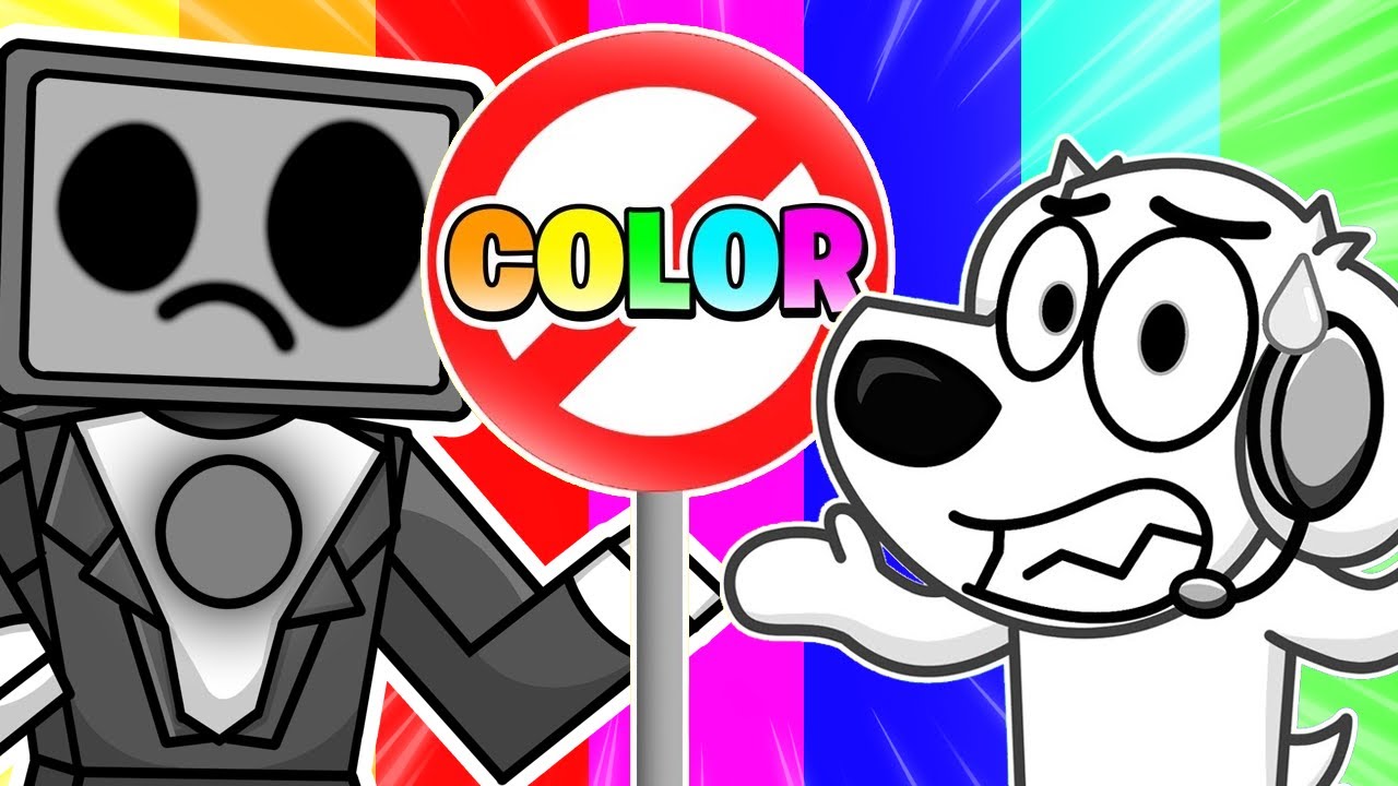 TV-MAN and Tyler & Snowi LOST ALL THEIR COLORS in Roblox! - YouTube