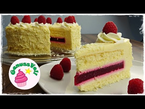 Video: Weiße Schokoladenmousse Mit Himbeeren