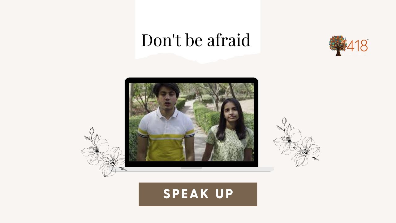 Speakup girls ! It's Important.