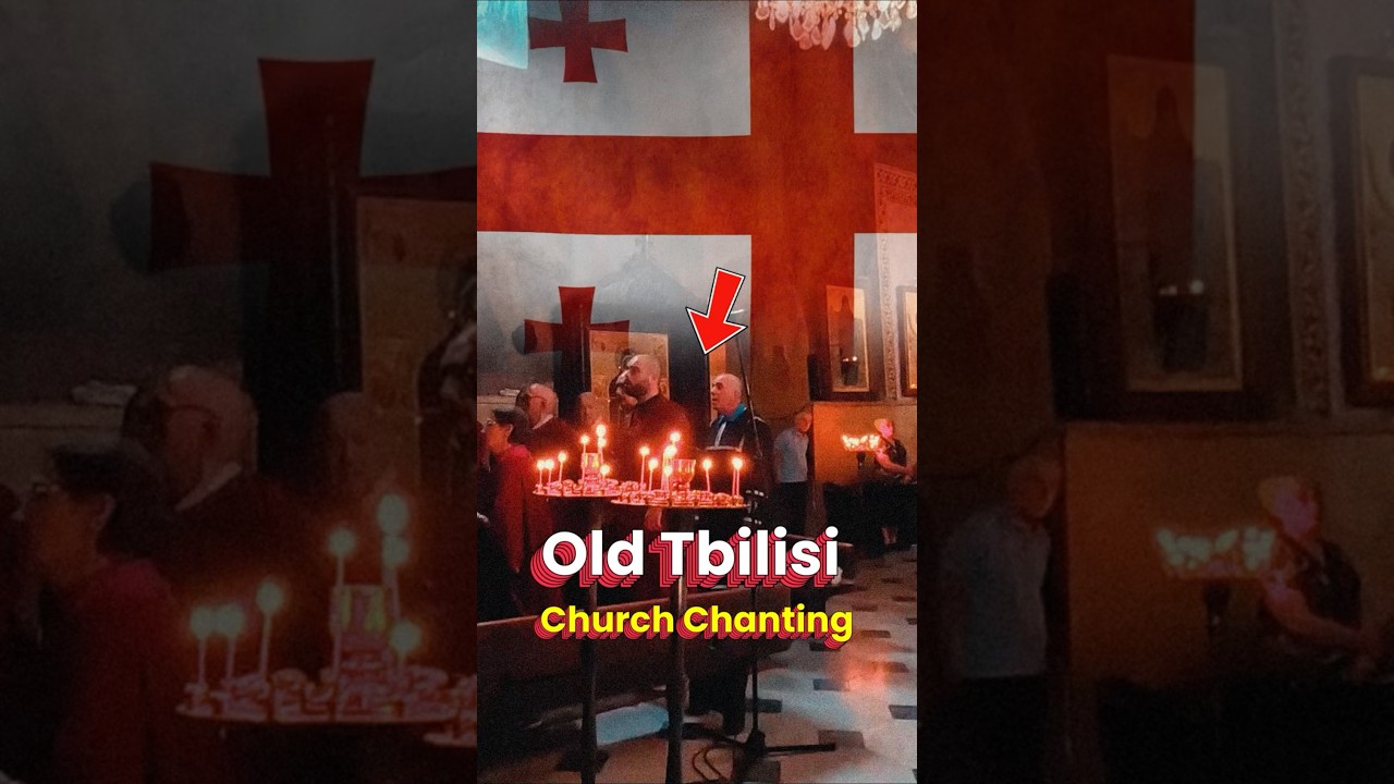 Chanting in a Georgian Church — Hauntingly Beautiful