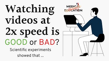 Is watching videos at 2x speed bad? The effect of double speed on learning revealed by experiments