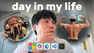 Full Back Day of Microsoft Data Scientist | Day in a Life Vlog