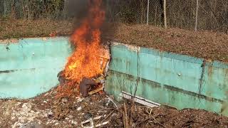 Information Burning the Worst Recliner Ever from Big Lots. ASMR Guide