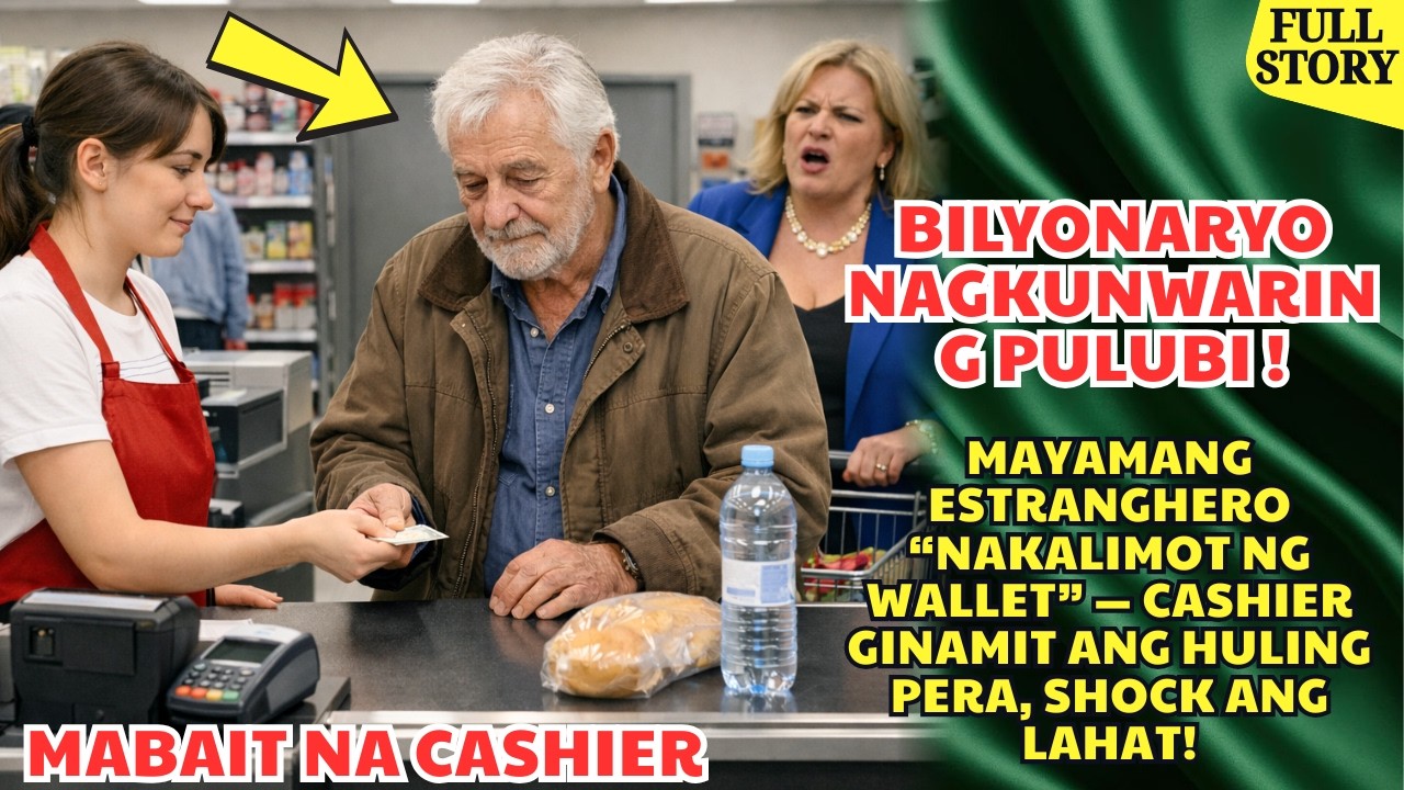 Mayamang Estranghero “Nakalimot ng Wallet” — Cashier Ginamit ang Huling Pera, Shock ang Lahat!