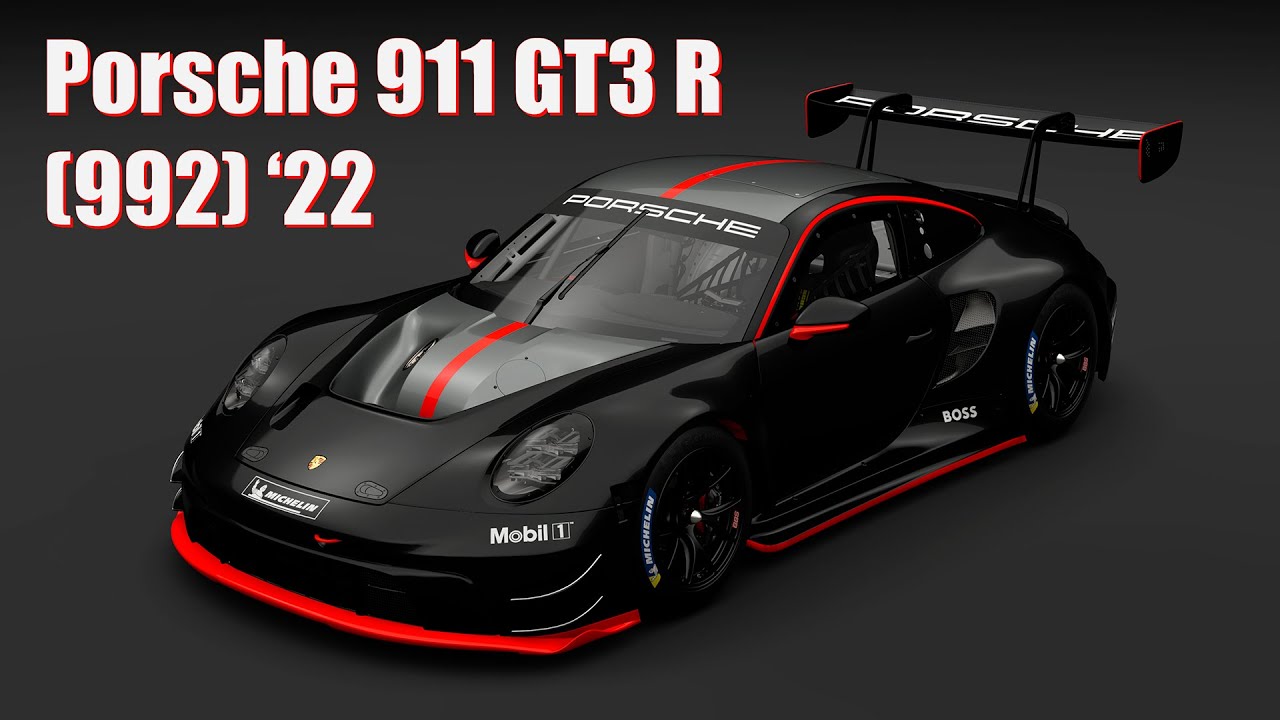 20台　2022　GRAN TURISMO　PORSCHE　911 GT3　RS Gran Turismo 7 - New Porsche 911 GT3 R (992) '22 - YouTube
