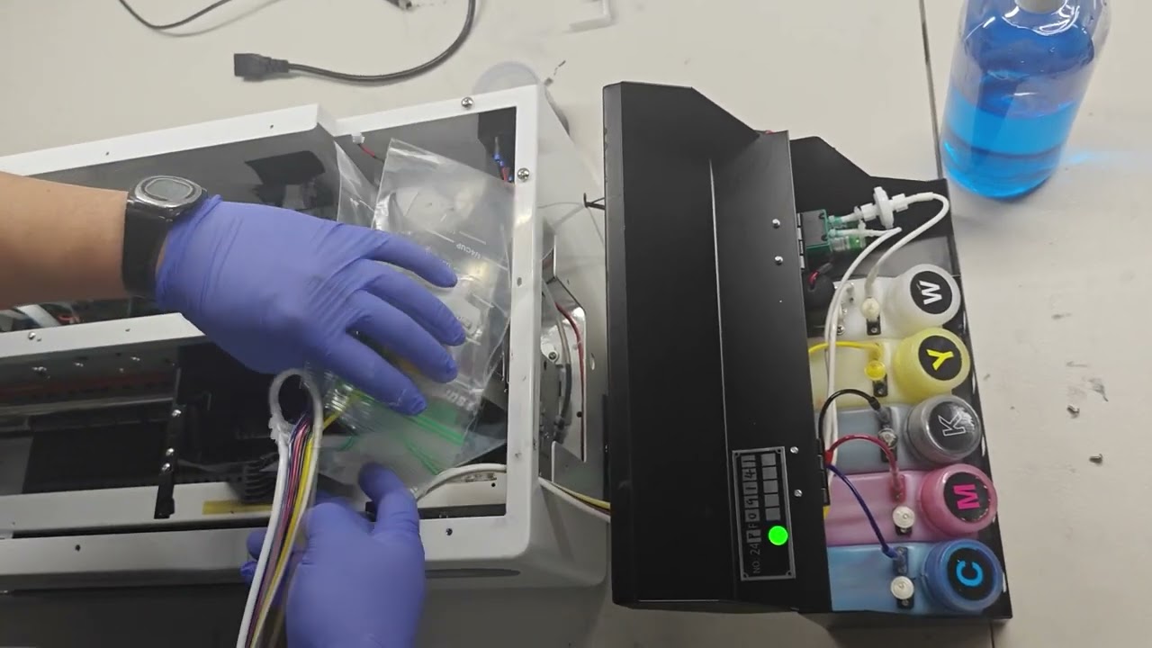 Procolored DTF Printer Ink Pump Motor Removal