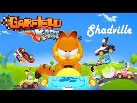 Garfield Kart Game - Гонка Гарфильда. Прохождение игры