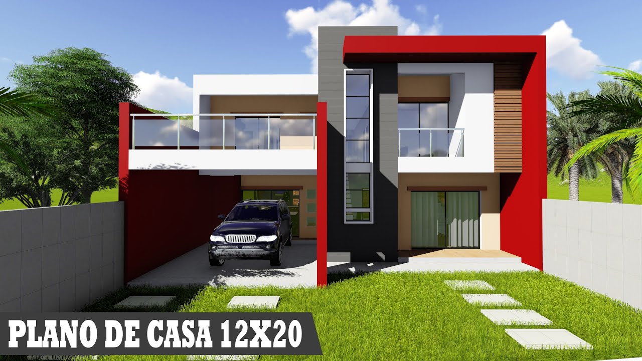 Planos De Casas Modernas 12x20m Fachadas De Casas Modernas 2020 Arquitectura Casas Modernas 2020 Youtube