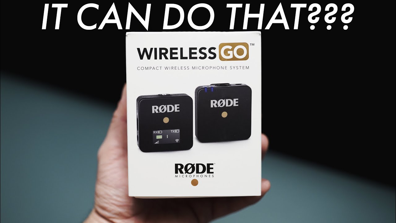 Rode Wireless GO (RANGE and UNBOXING) - YouTube