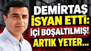Selahattin Demirtaş Tahliye bilgisini paylaştı ve isyan etti: İçi Boşaltılmış! Artık Yeter...