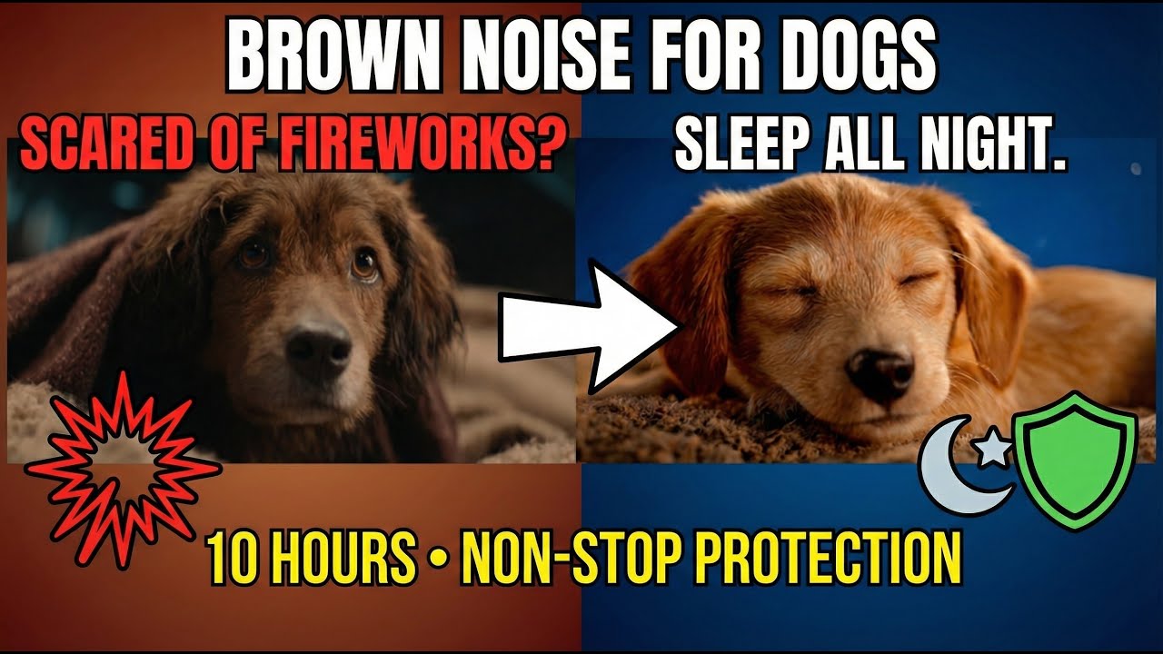 10 Hours of Soothing Dog Music to Calm Anxiety, Fireworks & Thunderstorms