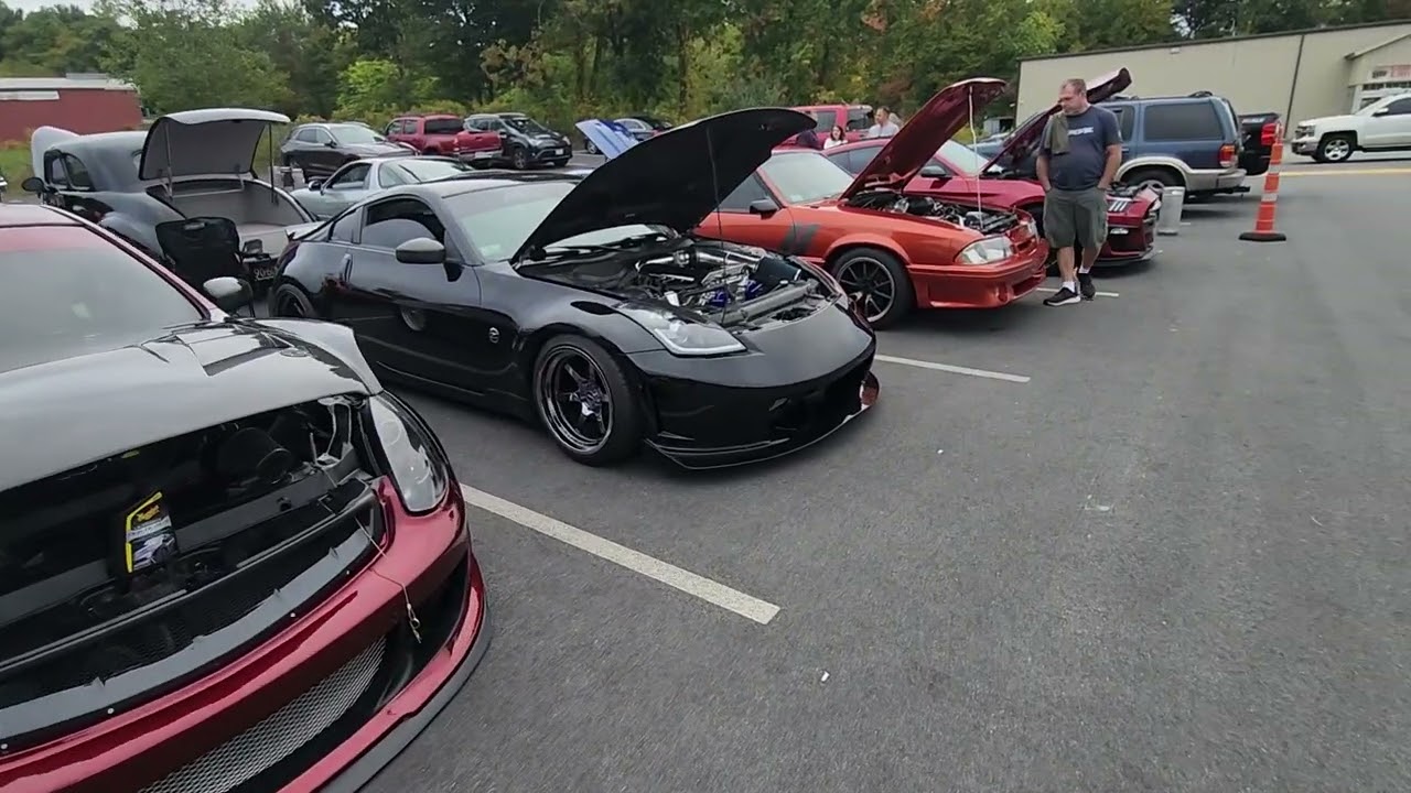 Part 1. Brickstone Kitchen 1st Car Cruise. 2024 September.  Millbury MA.