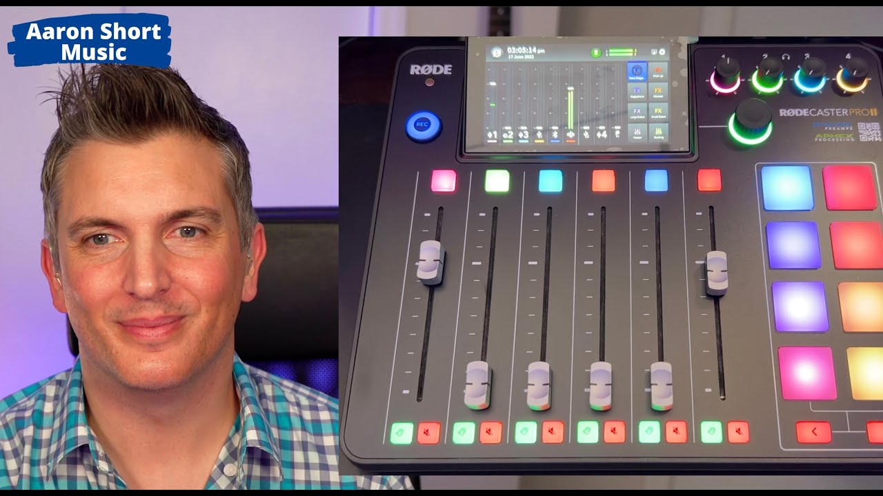 Rode Rodecaster Pro II Podcast Production Console Initial Thoughts/Review