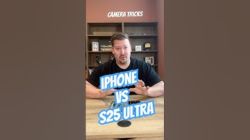 A cool trick that both cameras can do - but which phone does it better? #galaxys25ultra #iphone17