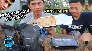 NASI YANG TIDAK BASI SAMPAI SETAHUN! Mencoba Makan Ransum Tentara Agar Kenyang! Kenapa Bisa Tahan?