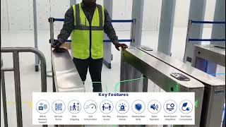 Flap Barrier Gate | Smart Access Control System | Houston Systems