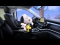 The peanuts gang discovers the mercedes vclass