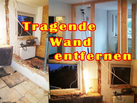 Kuche Vergrossern Wanddurchbruch Tragende Wand Entfernen Remove A Brick Load Bearing Wall Youtube