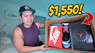 How Much Are These USED Shoes Worth? ($1,550 Sneaker Mystery Box)