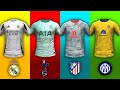 New leaked kits for the best football teams 202425