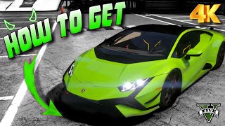 How To Install Lamborghini Huracan Tecnica Car In GTA V | #crowncrasher