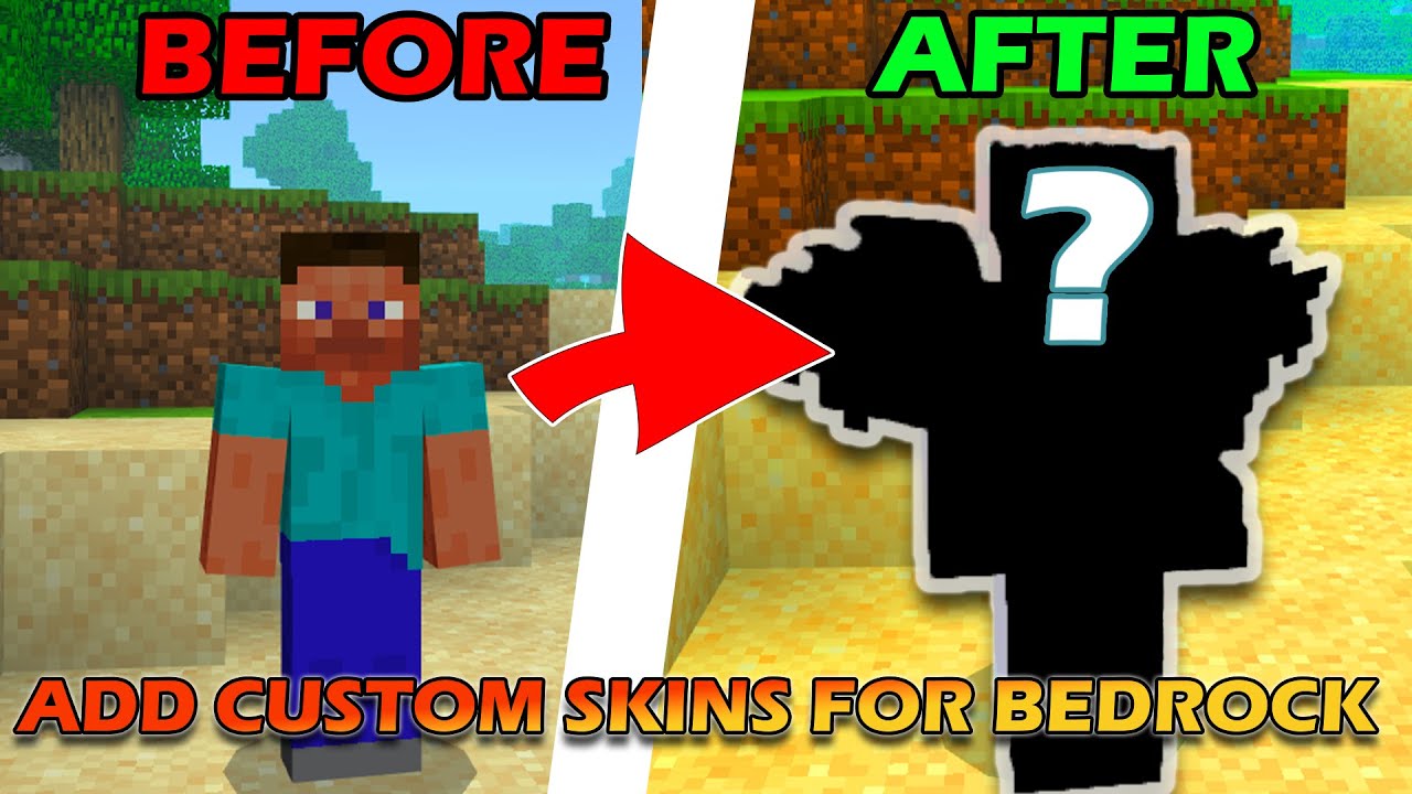 minecraft bedrock edition - Can players from other platforms see my custom  skin? - Arqade