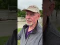 Stuart Stocker watches Chester ball field wash out