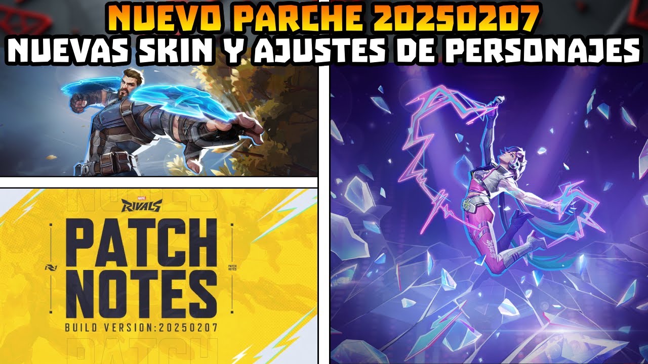 ¡NUEVA ACTUALIZACION Y SKIN EN MARVEL RIVALS, CORRECION DE BUGS Y ...