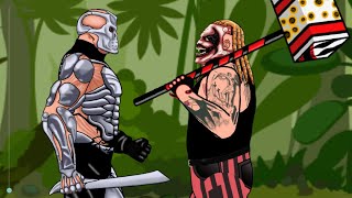 Uber Jason vs Fiend (Bray Wyatt) - Drawing cartoons 2
