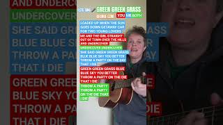 Singalong to Green Green Grass @georgeezra #karaoke #shorts #duet #letssing #music #acoustic #jam